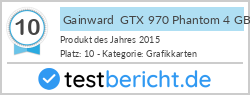 Gainward GTX 970 Phantom 4 GB