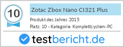 Zotac Zbox Nano CI321 Plus