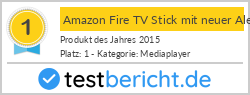 Amazon Fire TV Stick mit neuer Alexa-Sprachfernbedienung