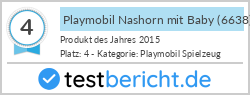 Playmobil Nashorn mit Baby (6638)