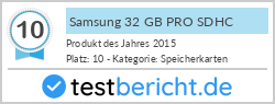 Samsung 32 GB PRO SDHC