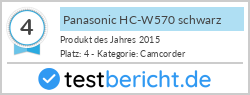 Panasonic HC-W570 schwarz