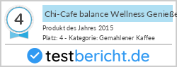 Chi-Cafe balance Wellness Genießer Kaffee mit Mineralstoffen (180 g)