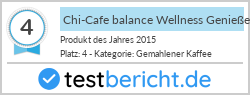 Chi-Cafe balance Wellness Genießer Kaffee mit Mineralstoffen (180 g)