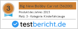 Big New Bobby Car rot (56200)