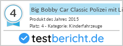Big Bobby Car Classic Polizei mit Licht (56011)