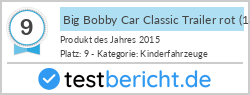 Big Bobby Car Classic Trailer rot (1300)