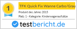 TFK Quick Fix Wanne Carbo/Grau