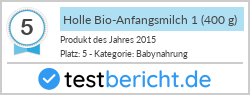 Holle Bio-Anfangsmilch 1 (400 g)