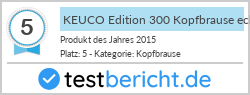 Keuco Edition 300 Kopfbrause eckig (53086010100)