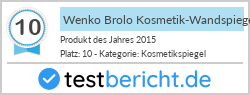 Wenko Brolo Kosmetik-Wandspiegel (3656380100)