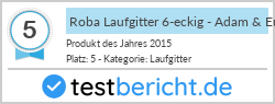 Roba Laufgitter 6-eckig - Adam & Eule Weiß