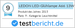 LEDON LED-Glühlampe A66 13W E27