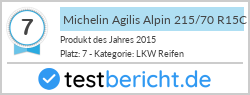 Michelin Agilis Alpin 215/70 R15C 109/107R