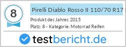 Pirelli Diablo Rosso II 110/70 R17 54H
