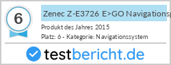 Zenec Z-E3726 E>GO Navigationsgerät für Fiat Ducato