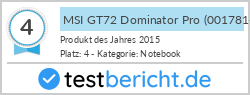 MSI GT72 Dominator Pro (001781-SKU18)