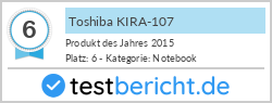 Toshiba KIRA-107 (PSUC2E-002003GR)