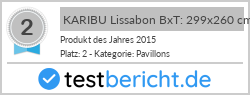KARIBU Lissabon BxT: 299x260 cm