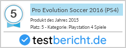 Pro Evolution Soccer 2016 (PS4)