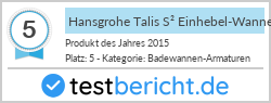 Hansgrohe Talis S² Einhebel-Wannenmischer (Chrom, 32475)