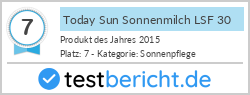 Today Sun Sonnenmilch LSF 30