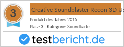 Creative Soundblaster Recon 3D Usb