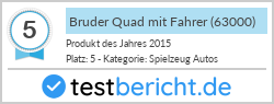 Bruder Quad mit Fahrer (63000)