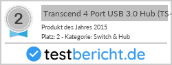 Transcend 4 Port USB 3.0 Hub (TS-HUB3K)