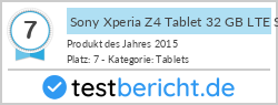 Sony Xperia Z4 Tablet 32 GB LTE Schwarz