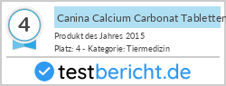 Canina Calcium Carbonat Tabletten 1000g