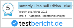 Butterfly Timo Boll Edition - Black