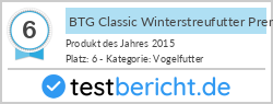 BTG Classic Winterstreufutter Premium 25kg