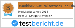 Bambinex Natural softness line Überhose pfirsich, Einheitsgröße