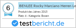 BENLEE Rocky Marciano Herren Leder Box Schuhe Jabs black/red