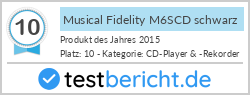 Musical Fidelity M6SCD schwarz