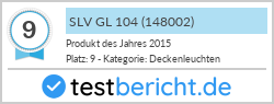 SLV Gips-Deckenleuchte GL 104 (148002)