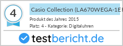 Casio Collection (LA670WEGA-1EF)