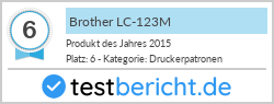 Brother LC-123M magenta
