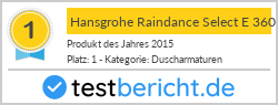 Hansgrohe Raindance Select E 360 1jet Showerpipe (27112)