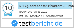 DJI Quadrocopter Phantom 3 Professional RTF inkl. HD-Kamera (276213)