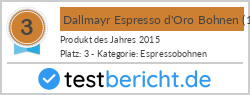 Dallmayr Espresso d'Oro Bohnen (1 kg)