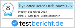 illy Coffee Beans Dark Roast (12 x 250g)