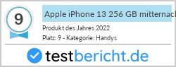 Apple iPhone 13 256GB Mitternacht